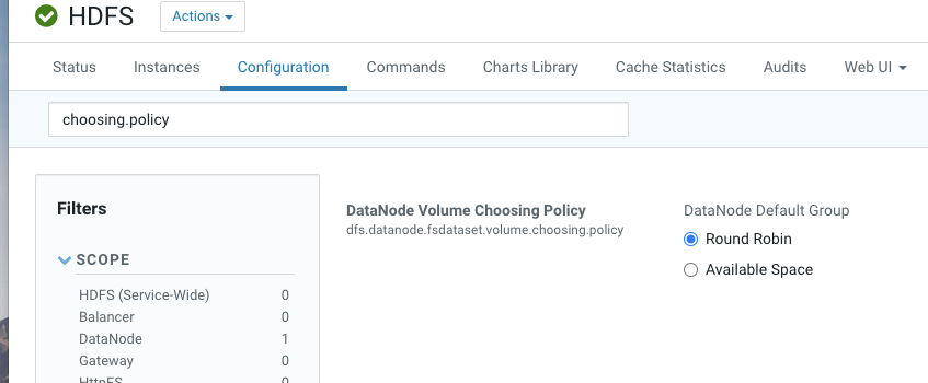dfs.datanode.fsdataset.volume.choosing.policy